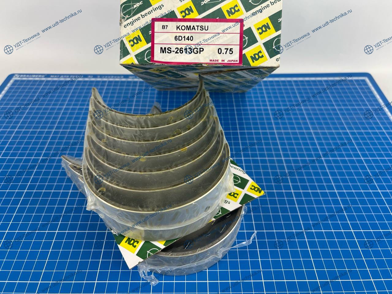 6210-27-8010 Вкладыш коренной 0,75 (к-кт на двигатель) - фото 2