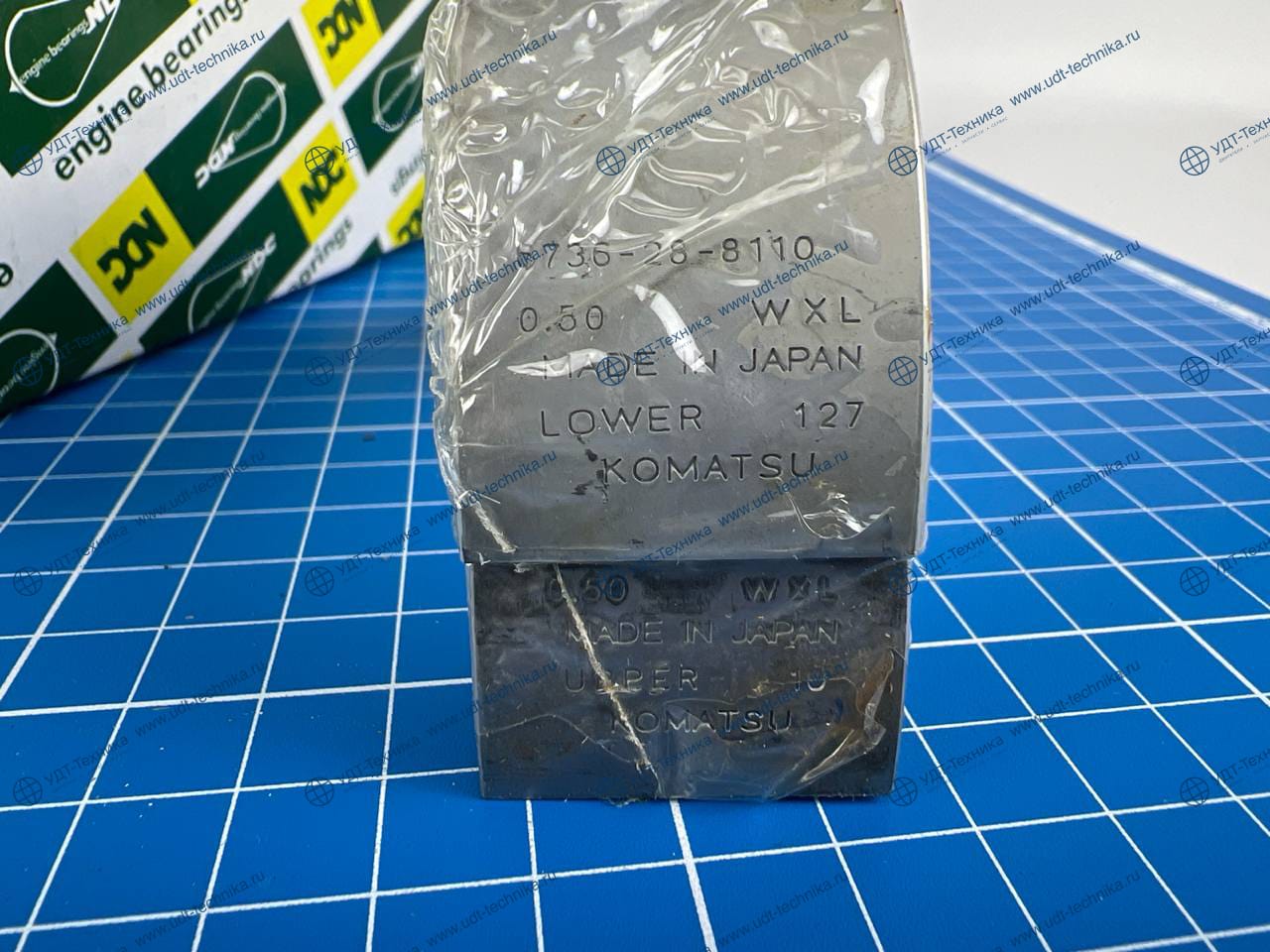 6736-28-8100 Вкладыш коренной 0,5 (к-кт к-кт на двигатель) - фото 2