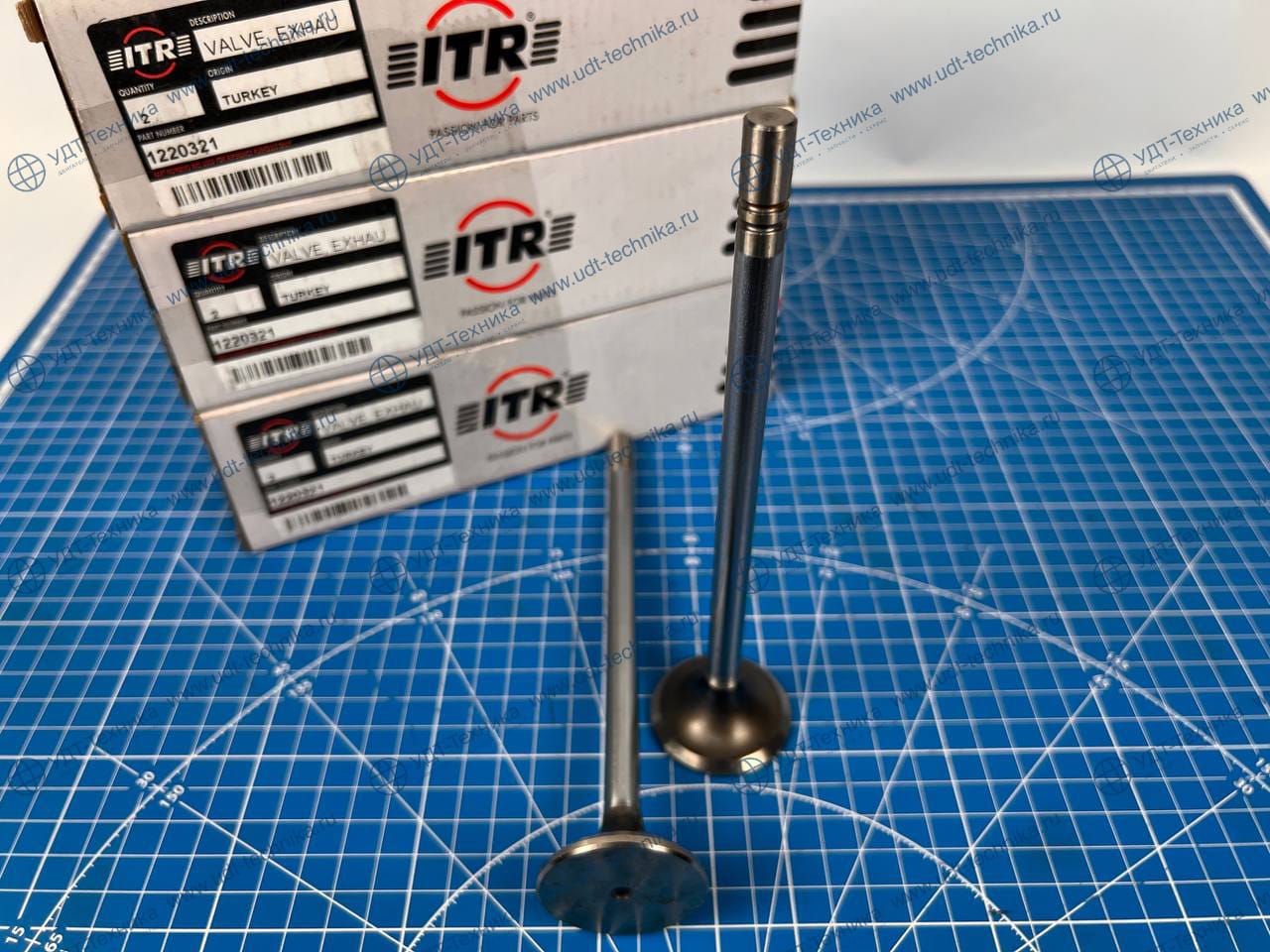 122-0321 Клапан выпускной - фото 2