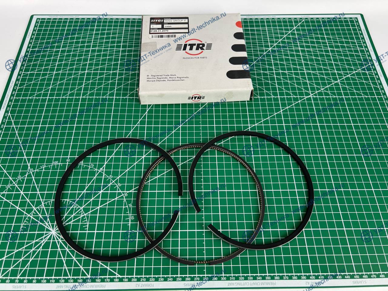 6128-31-2070 Кольцо Поршневые (3 кольца) - фото 2