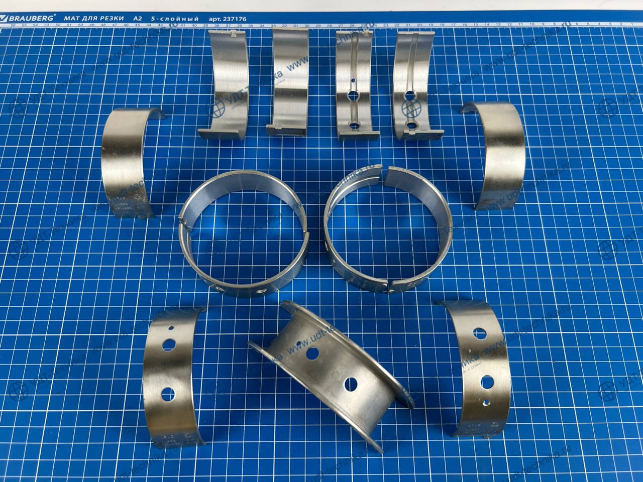 6736-29-8100 Вкладыш коренной 0,25 (к-кт на двигатель) - фото 2