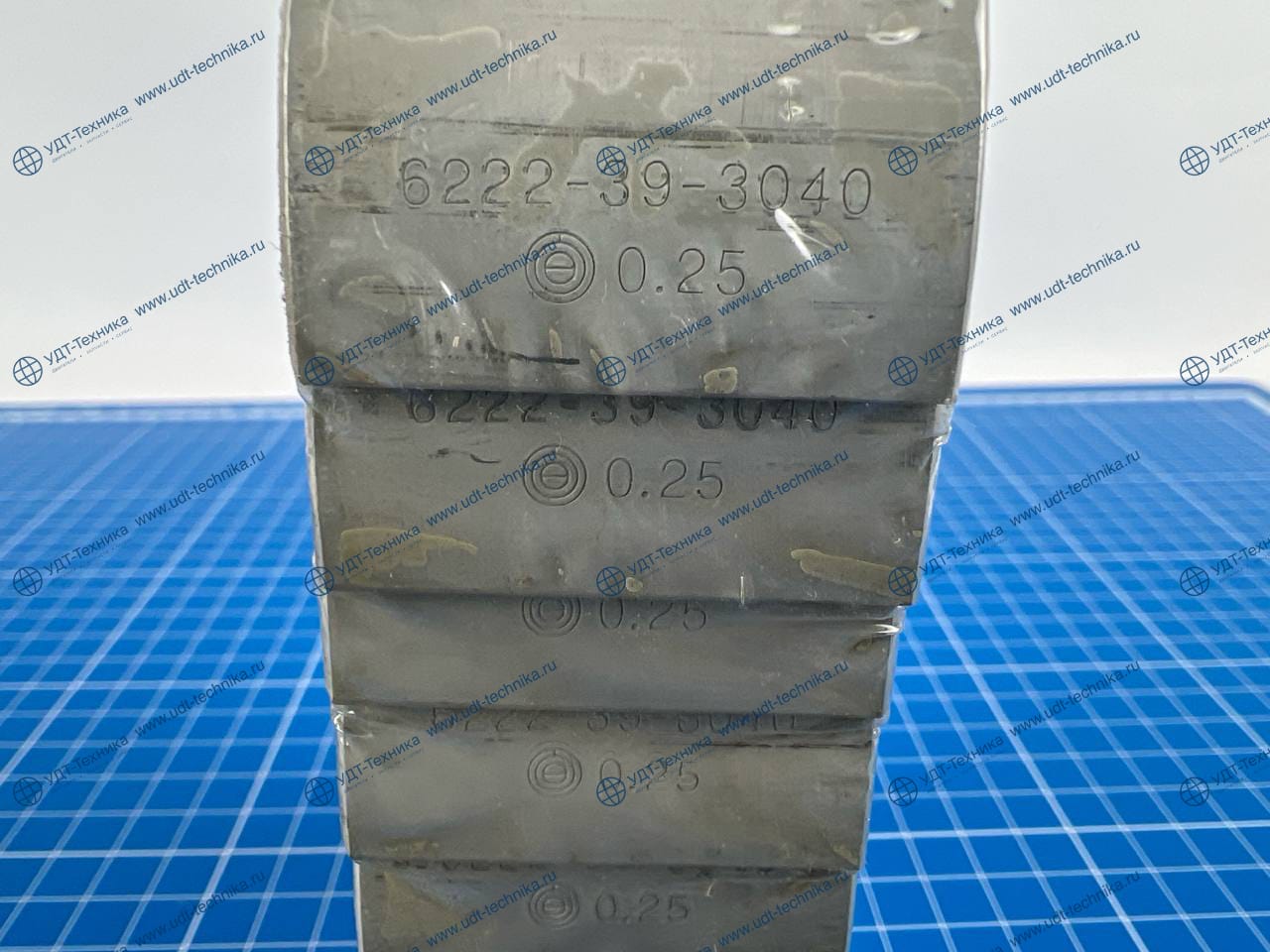 6222-39-30403 Вкладыш шатунный 0,25 (к-кт на двигатель) - фото 2