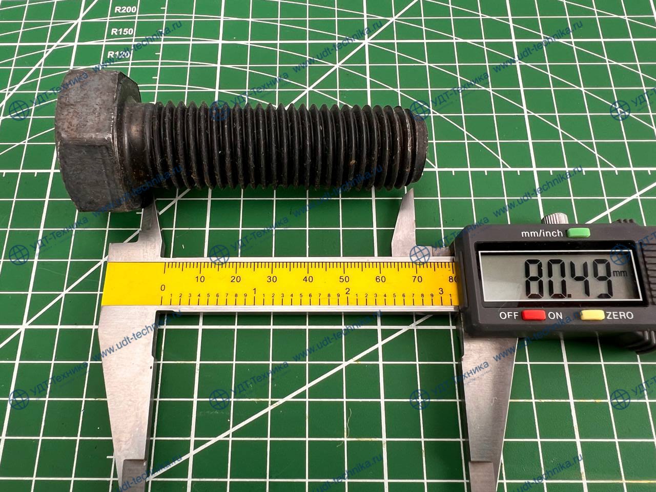 4901595 Болт M25x80 прочность 10,9 (Италия) - фото 2