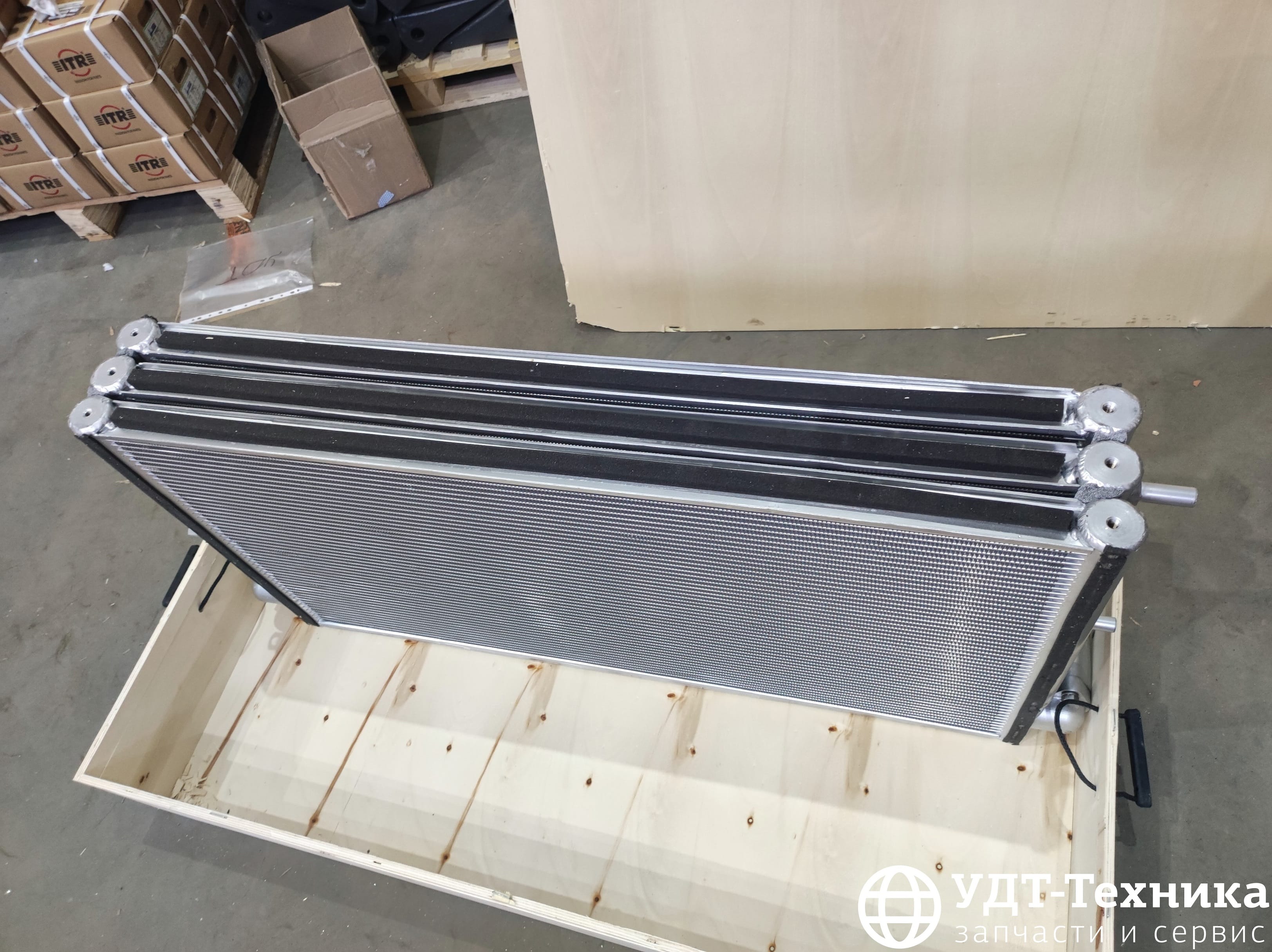 208-03-71131 Радиатор (алюминий) - фото 3