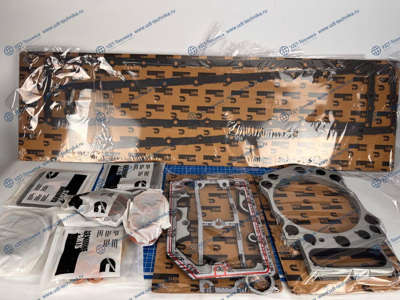 4352578 Набор прокладок ГБЦ верхний Cummins КTA19 - фото 4