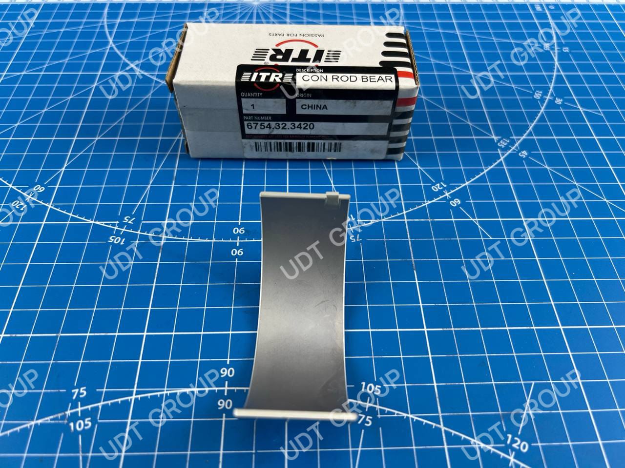 6754-32-3420 Вкладыш шатунный 0,25 (1 полукольцо) - фото 2