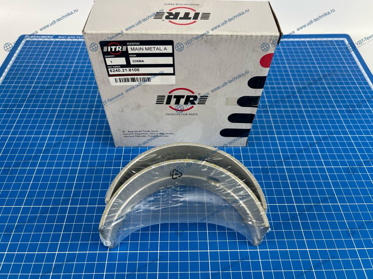 6240-21-8100 Вкладыш коренной (к-кт на шейку) - фото 2