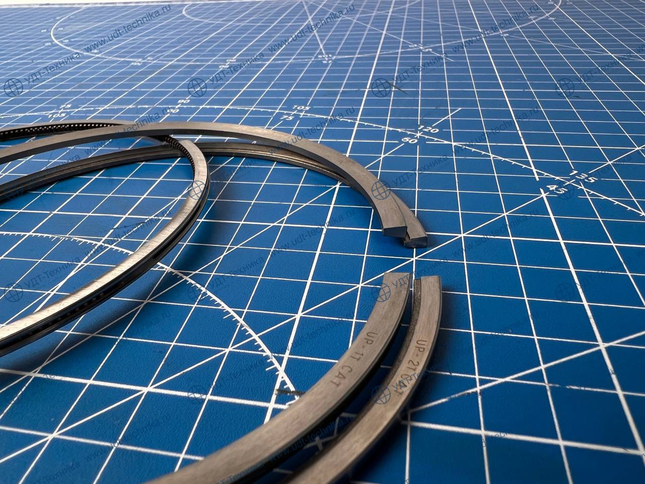 2W-1709 Кольцо поршневое набор - фото 2