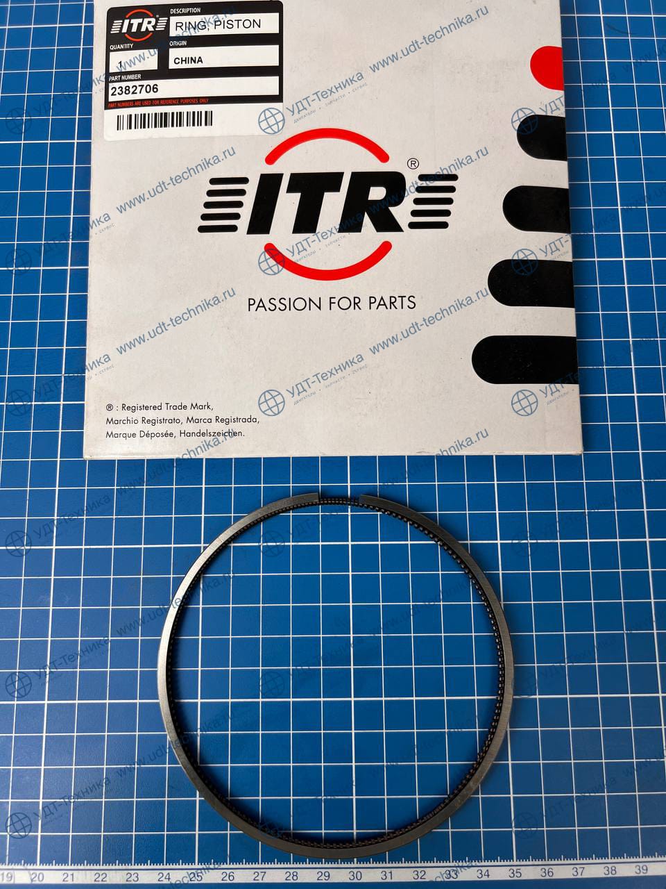 2382706 Кольцо поршневое - фото 2