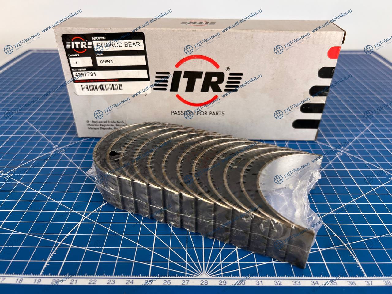 4367781 Вкладыш шатунный (к-кт на ДВС) - фото 3