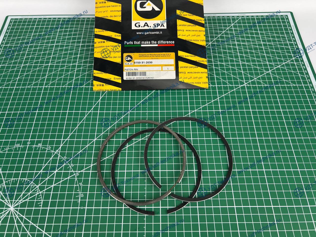 6150-31-2033 Комплект поршневых колец - фото 2