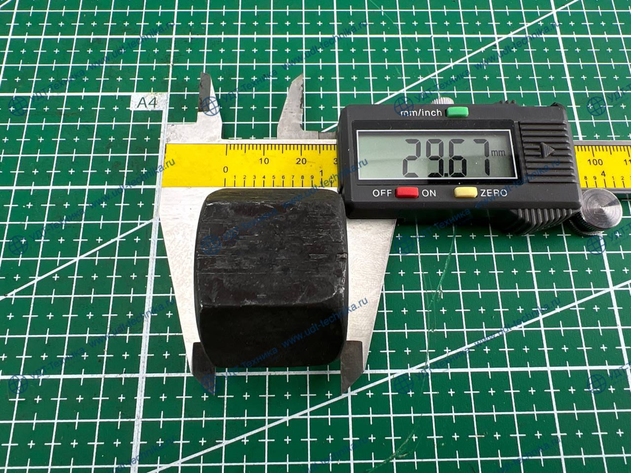 01803-02430 Гайка M24x1.5 прочность 12 шестигранная (Италия) - фото 2