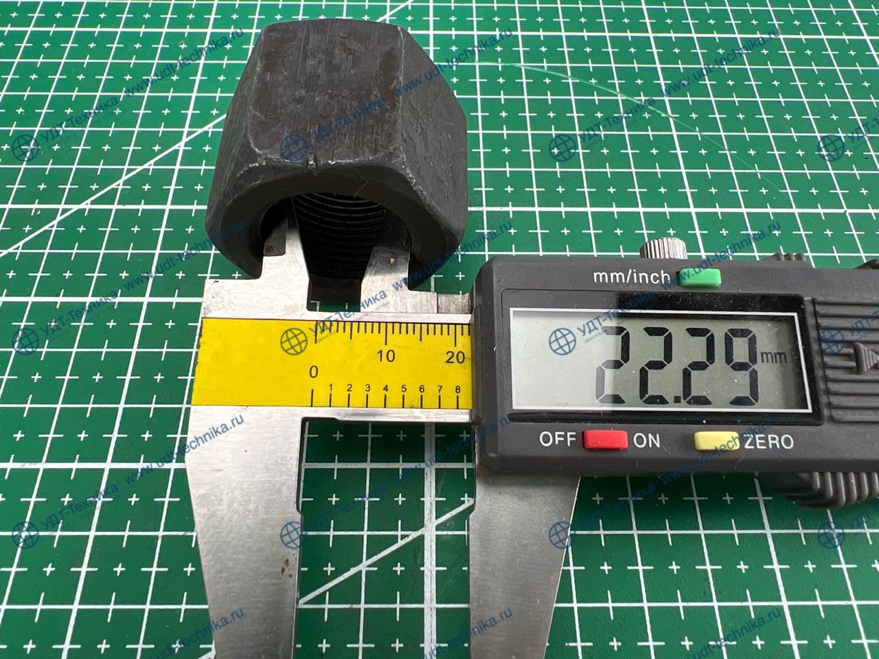 01803-02430 Гайка M24x1.5 прочность 12 шестигранная (Италия) - фото 3