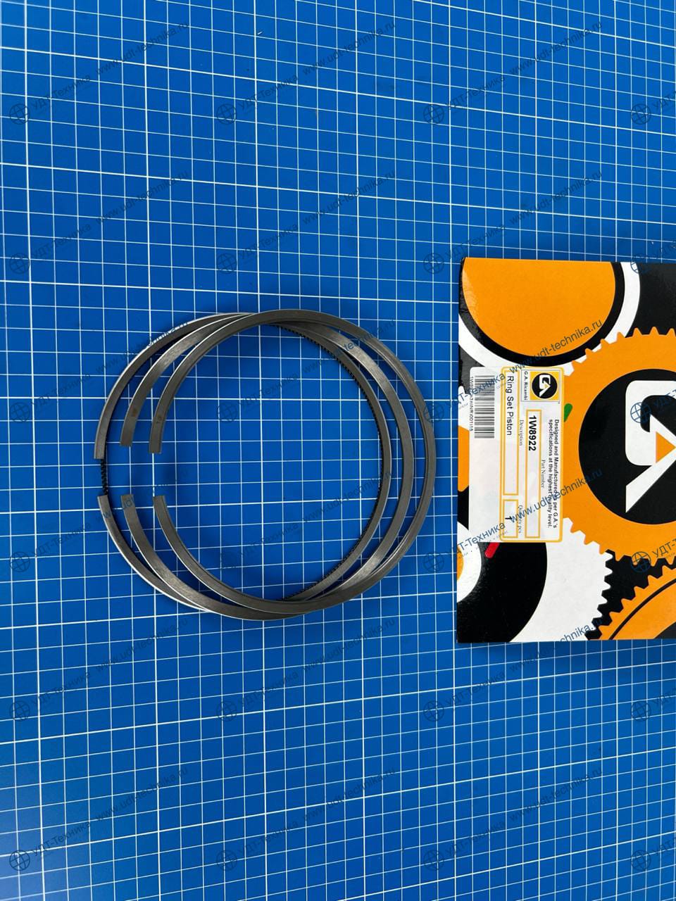 1W8922 Комплект поршневых колец - фото 3