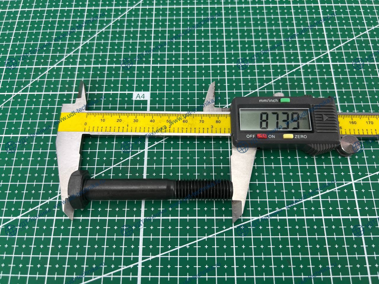 01010-31280 Болт M12x80 прочность 10,9 Италия - фото 2