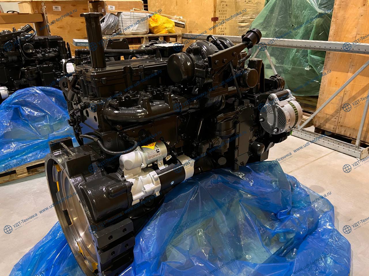 SAA6D114E-3 Двигатель - фото 2