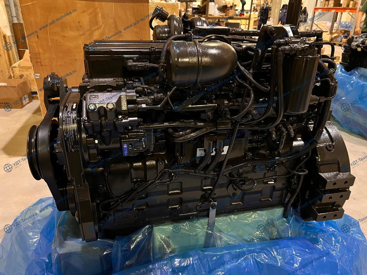 SAA6D114E-3 Двигатель - фото 4