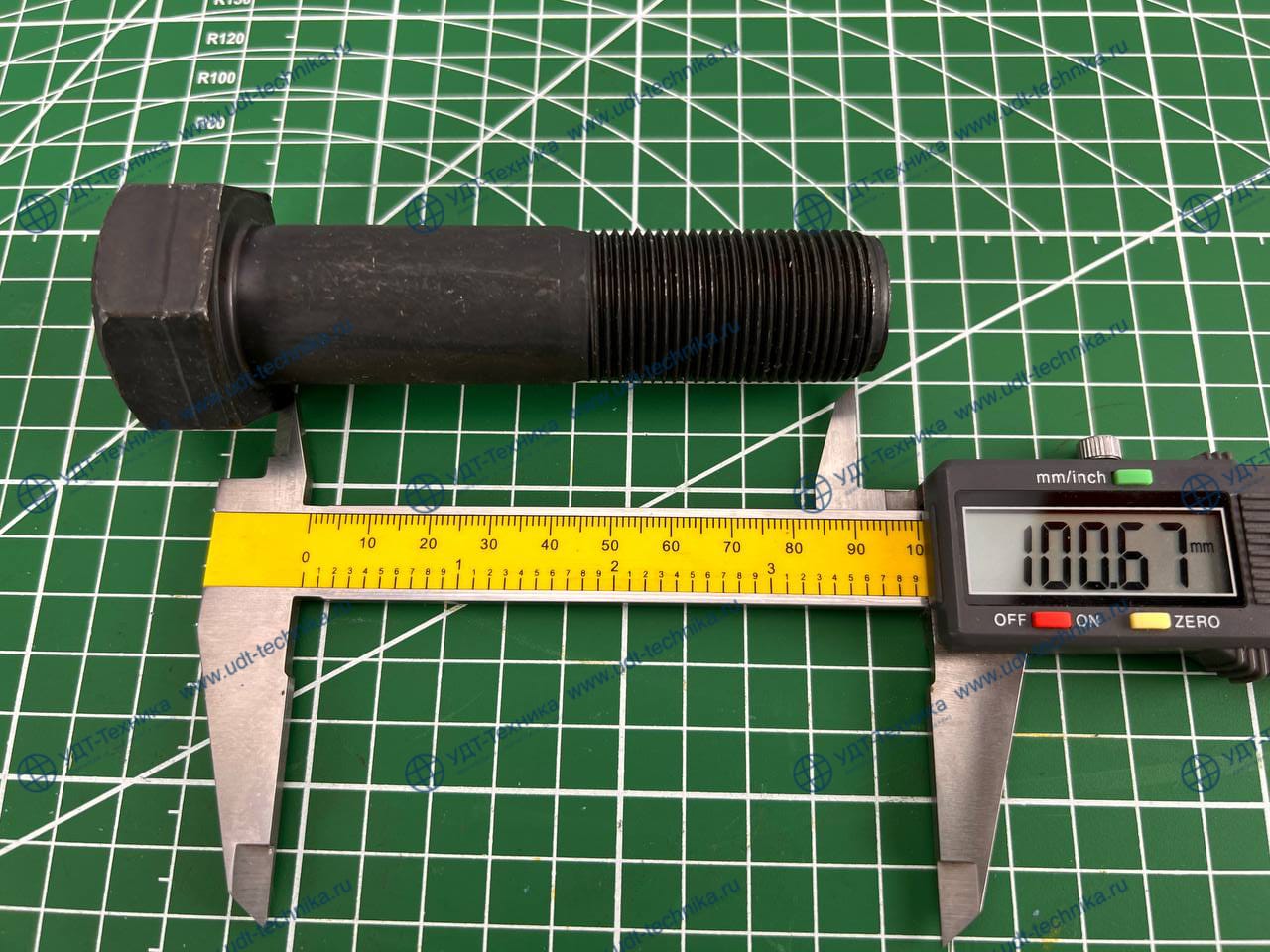 6V1726 Болт M25X100x1.4 (прочность 12.9) - фото 2