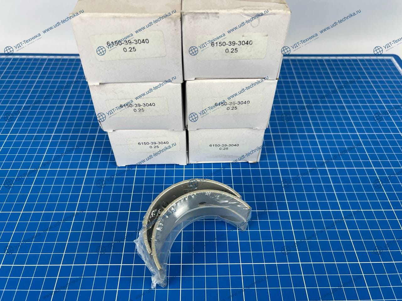 6150-39-3040 Вкладыш шатунный 0,25 (к-кт на шейку)