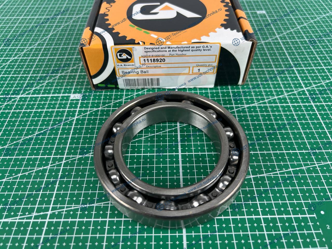 1118920 Подшипник шариковый КПП - фото 2