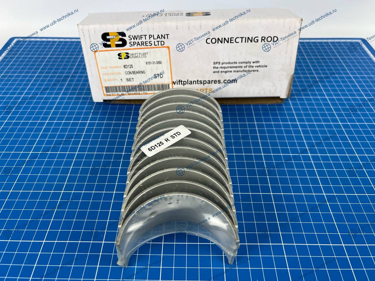 6151-31-3050 Вкладыш шатунный (к-кт на двигатель) - фото 2