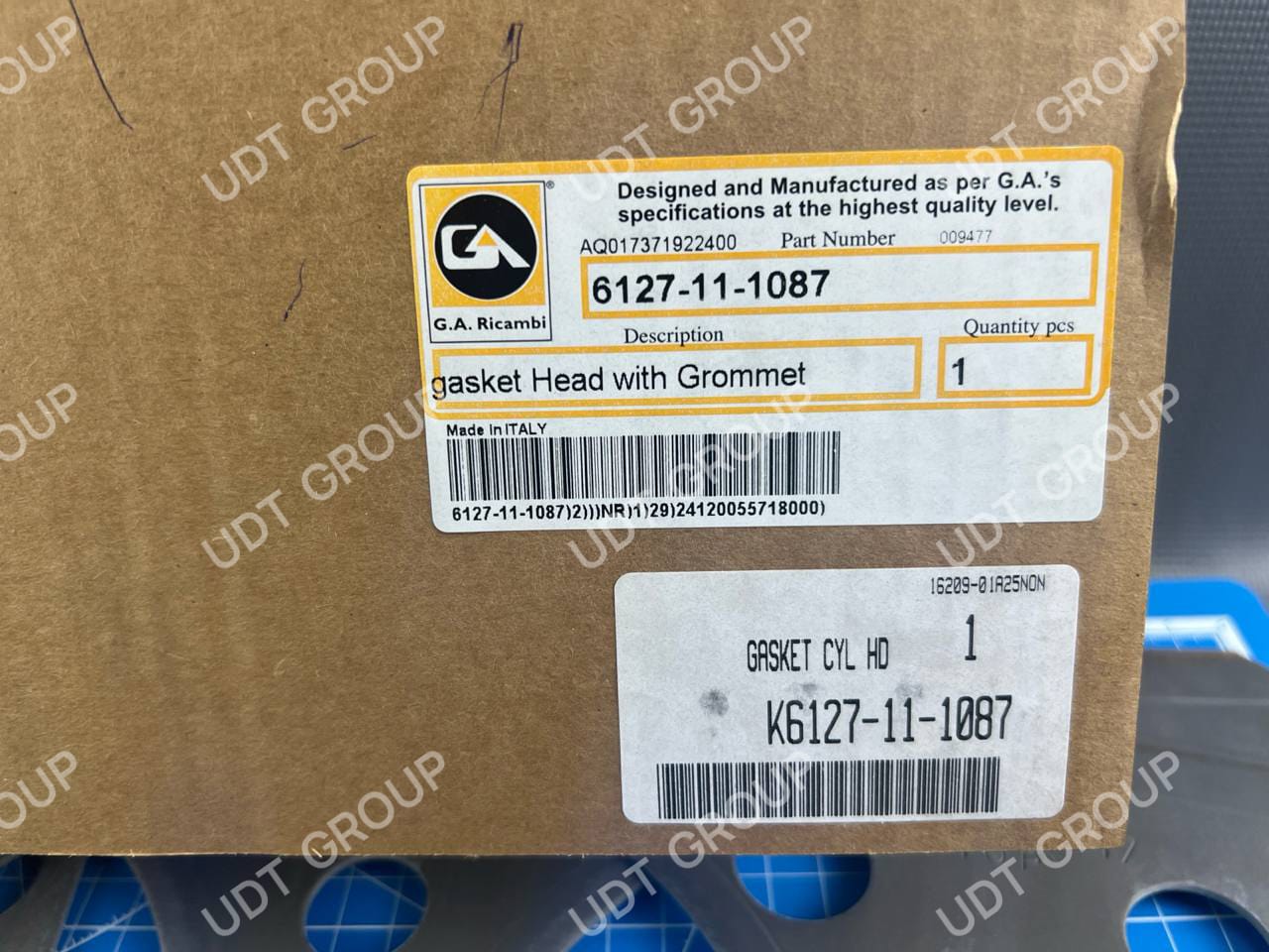 6127-11-1087 Прокладка ГБЦ (комплект из 3шт + уплотнения) - фото 2