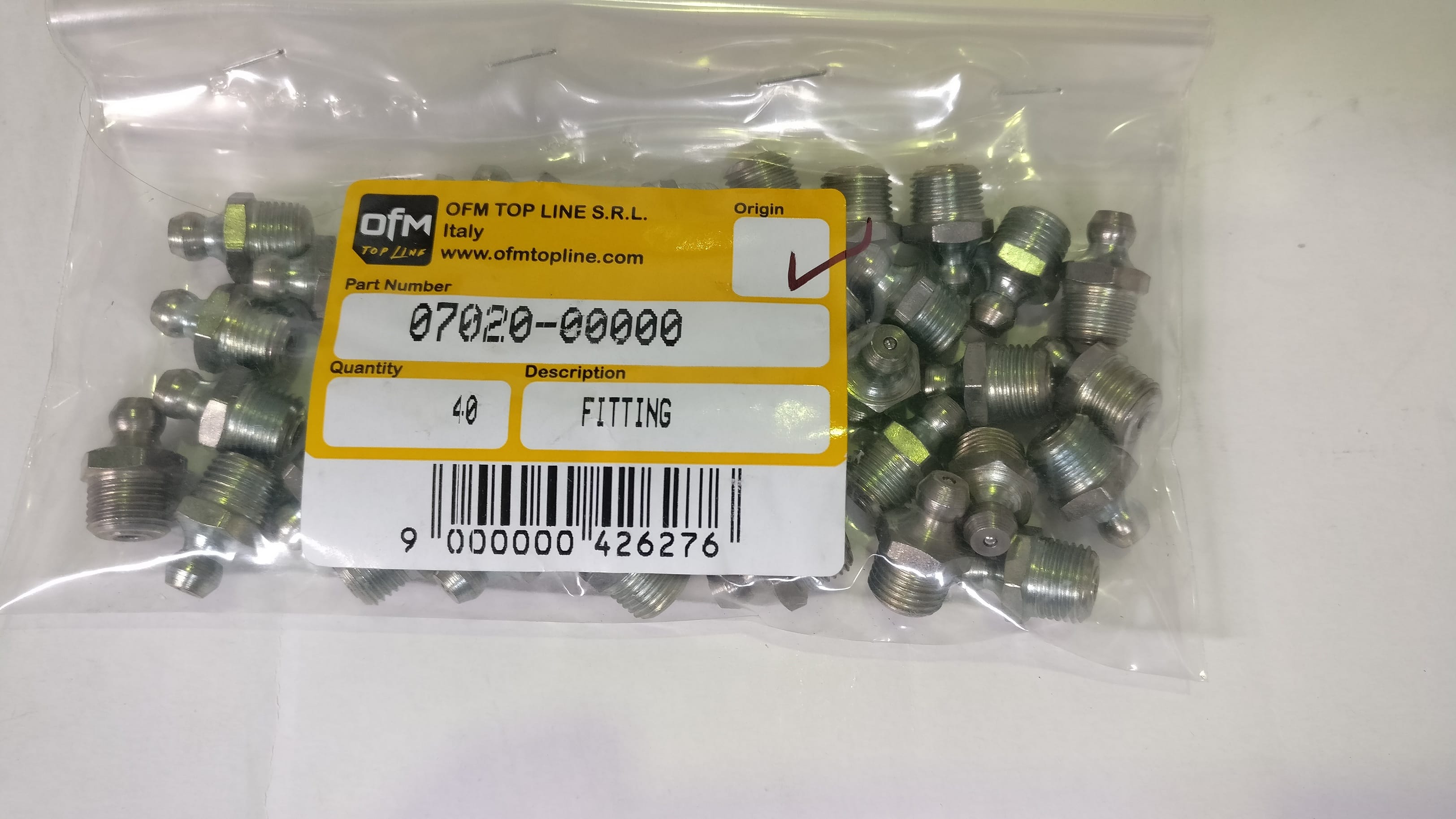 07020-00000 Фитинг